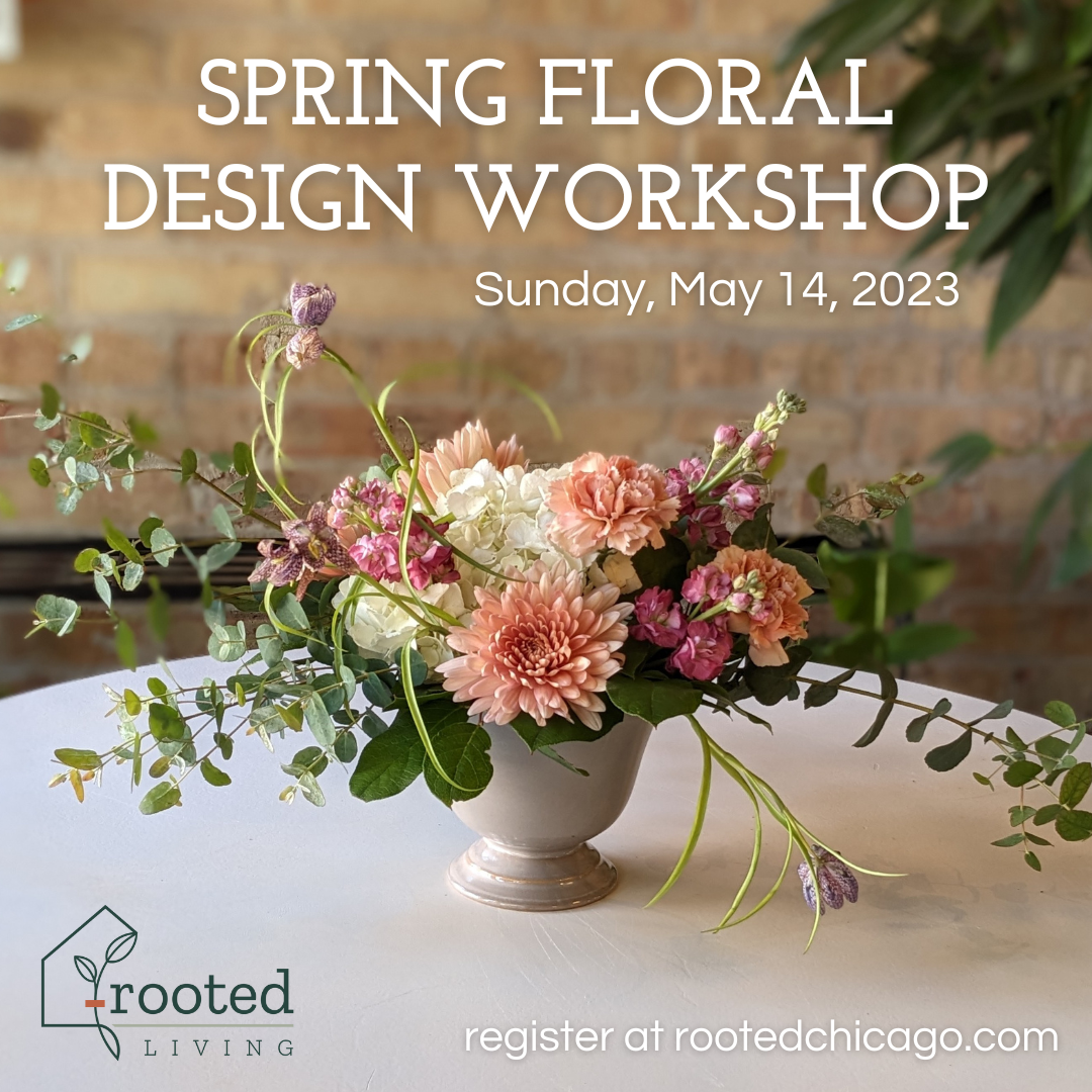 Spring Floral Design Sunday, May 11, 2023 Rooted Living