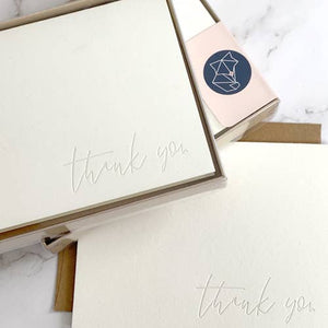 Stack Paper Press - Handwritten Thank You Note