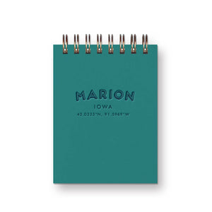 Avondale Mini Jotter Notebook: Moss Cover
