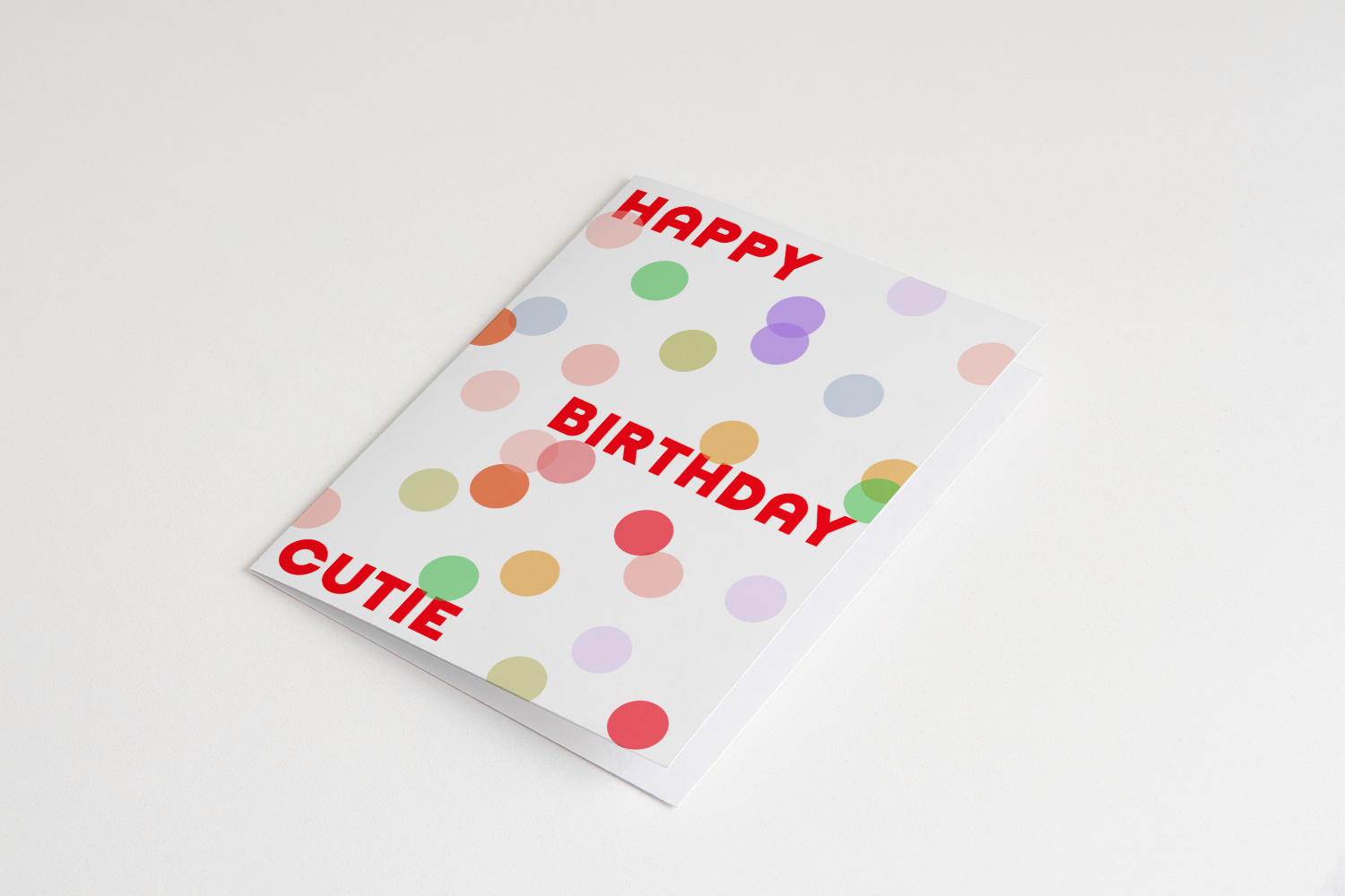 Bon Femmes - HBD Cutie Card