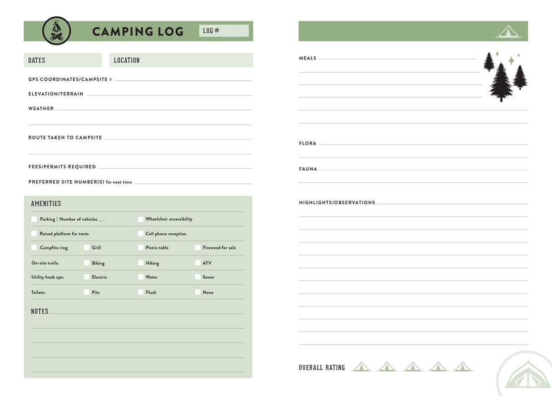 Simon & Schuster - Camper's Journal (Outdoor Journal; Camping Log Book; Travel Diary) by Weldon Owen