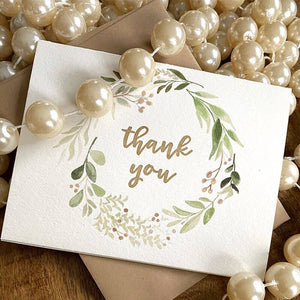 Stack Paper Press - Thank You Card Set - Floral