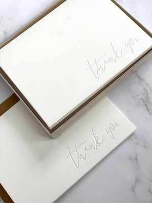 Stack Paper Press - Handwritten Thank You Note