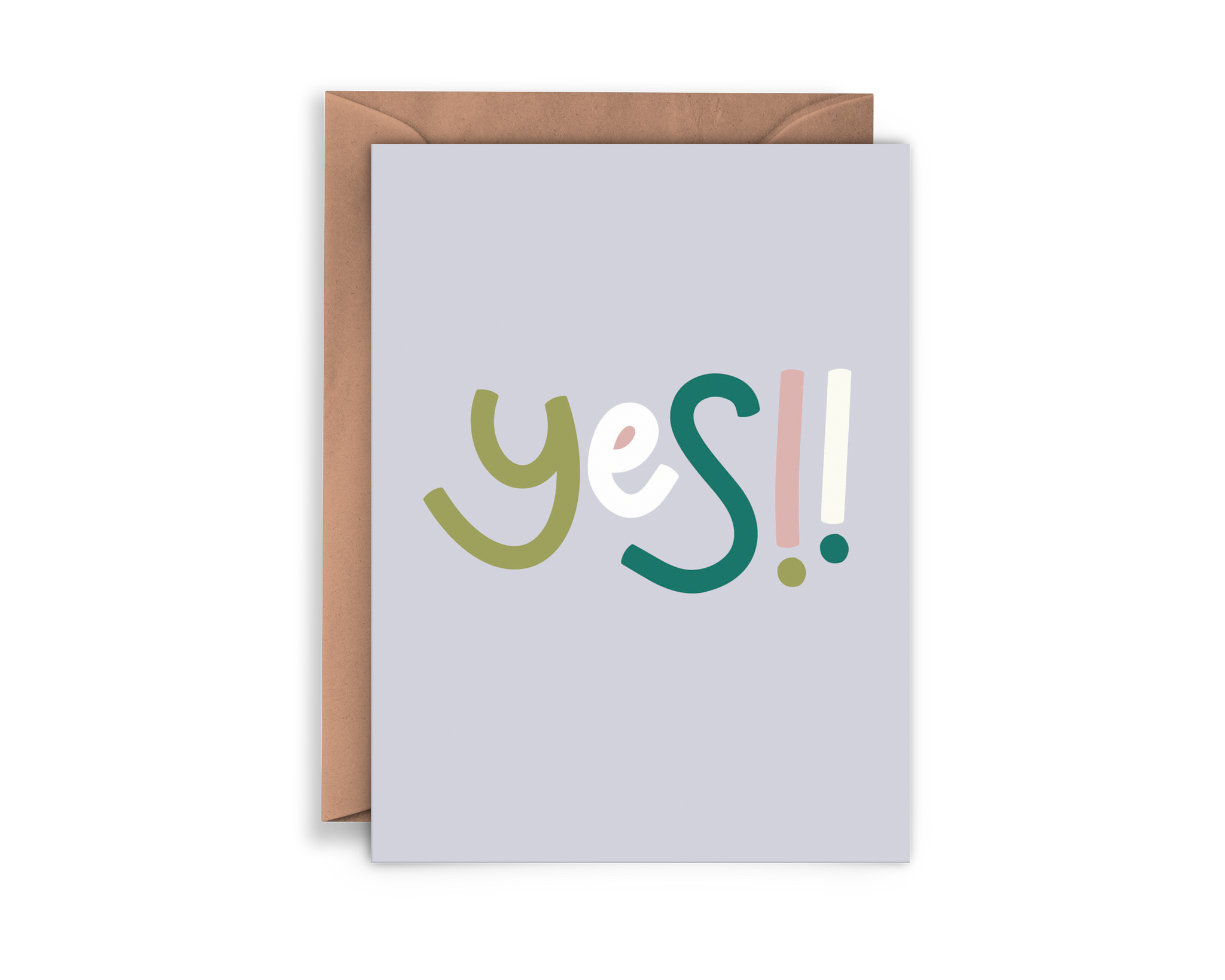 Twentysome Design - Yes! Feminist Cute Friendship Greeting Card