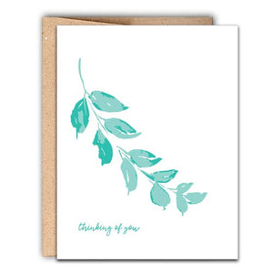 Stack Paper Press - Thinking of You Letterpress Card