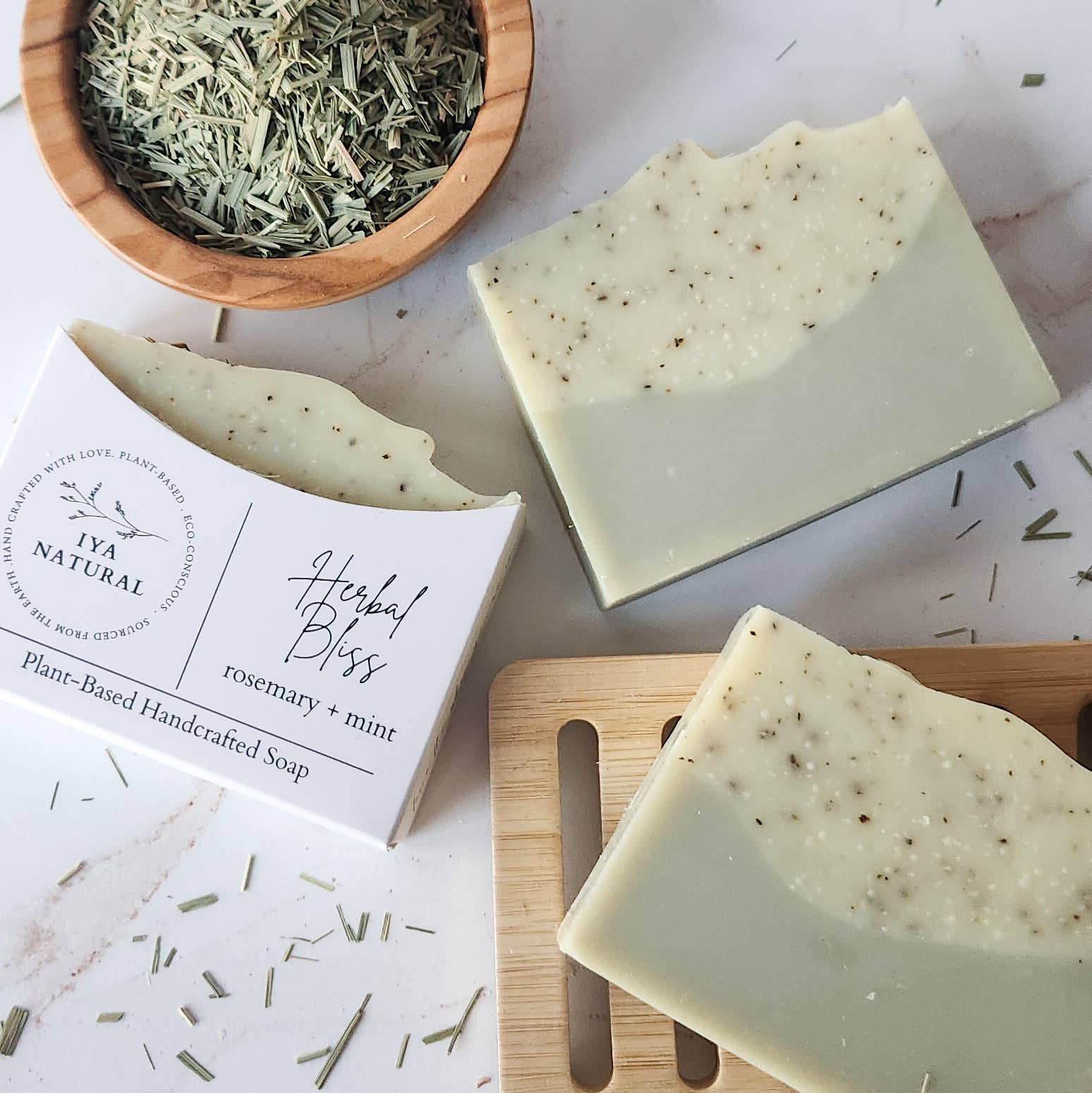 Iya Natural Skincare - Herbal Bliss - Vegan Soap Bar