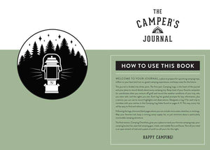 Simon & Schuster - Camper's Journal (Outdoor Journal; Camping Log Book; Travel Diary) by Weldon Owen