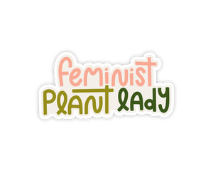 Twentysome Design - Feminist Plant Lady Sticker