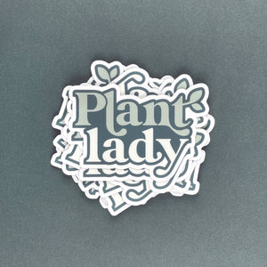 Ruff House Print Shop - Plant Lady Sticker