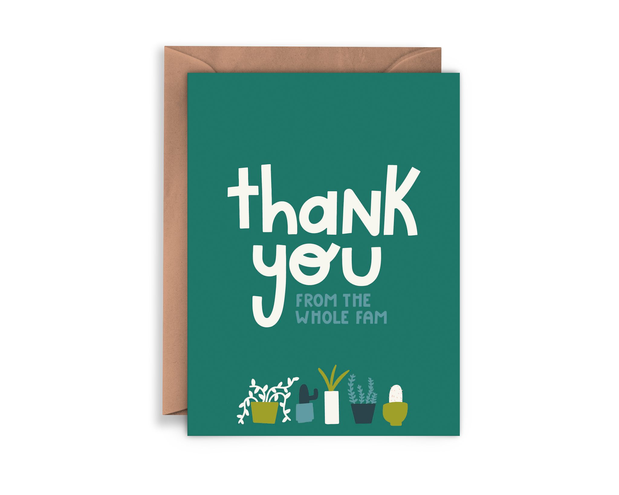 Twentysome Design - Thank You Plant Lover Feminist Greeting Card