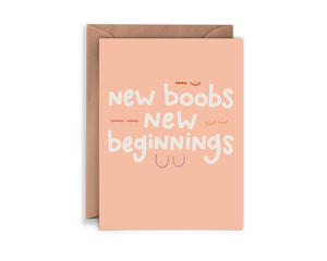 Twentysome Design - New Boobs Feminist Mastectomy Top Surgery Breast Reduction