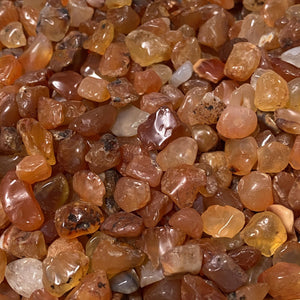 Moon Mountain Gems - 1lb Carnelian Chips