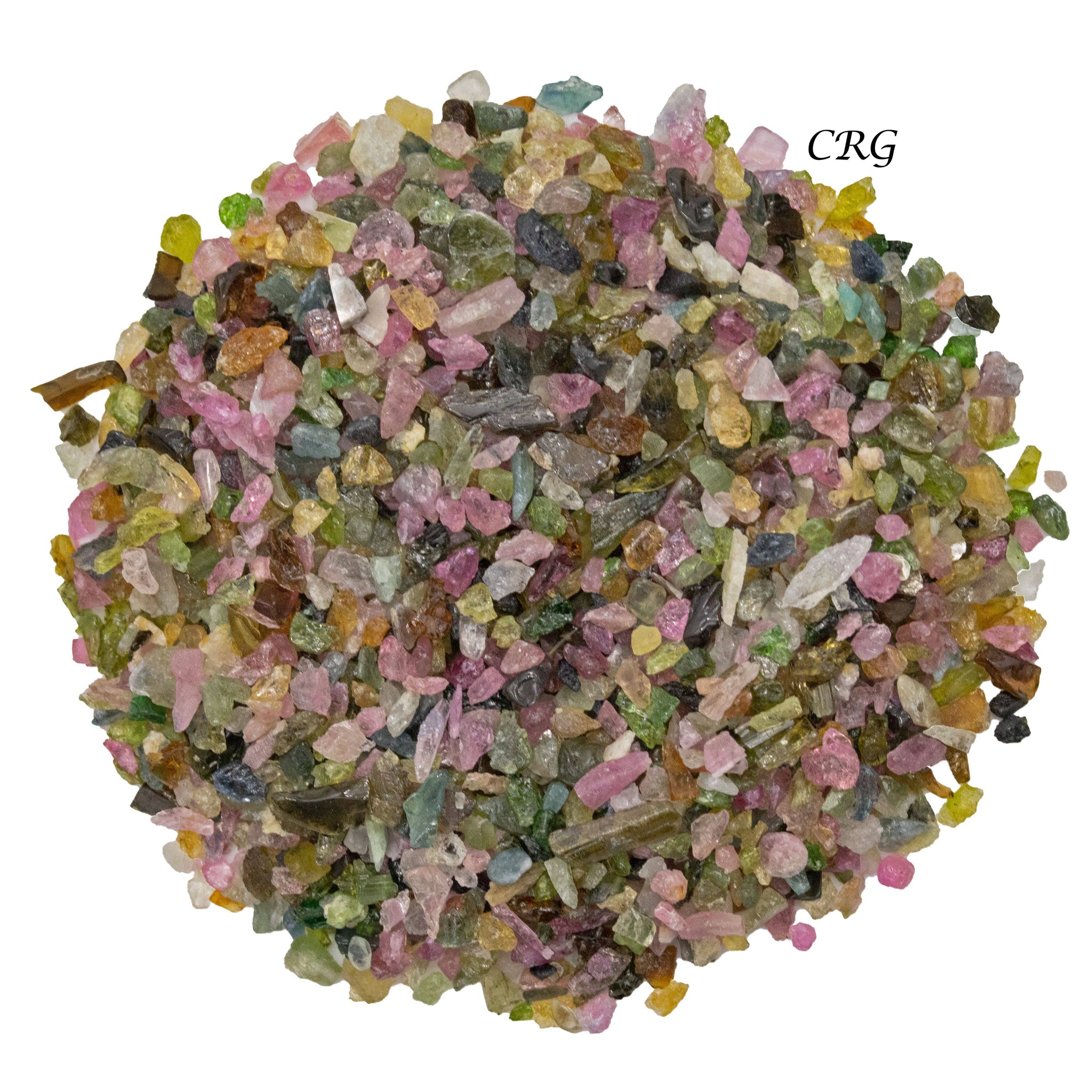 Crystal River Gems LLC - 1 Kilo Lot. Rainbow Tourmaline Chips