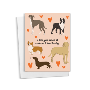 Asteria Studio - Dog Lover Valentine's Card