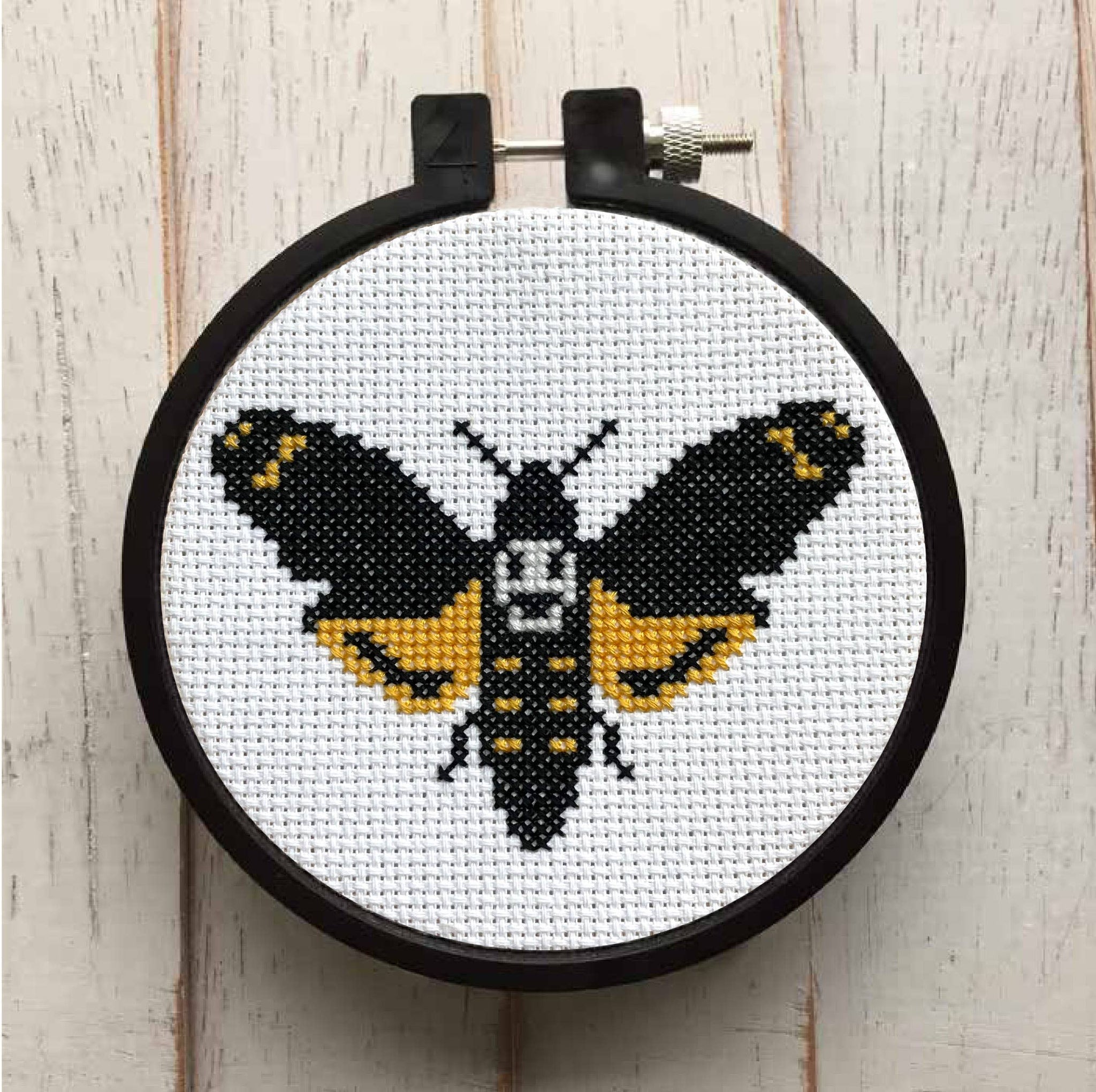 Moth Cross Stitch Kit